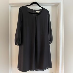Pleione black shift dress in a size small